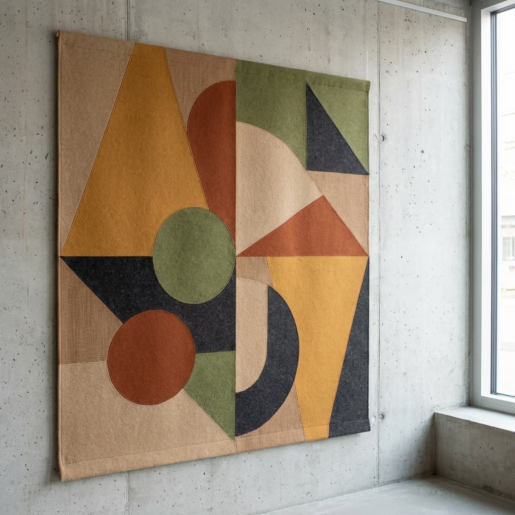 Abstract geometric art