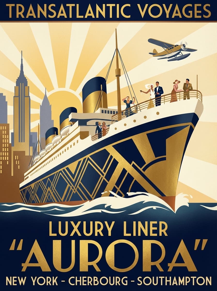 Art Deco poster