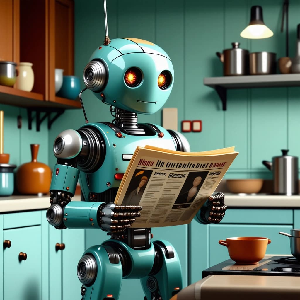 Retro sci-fi concept