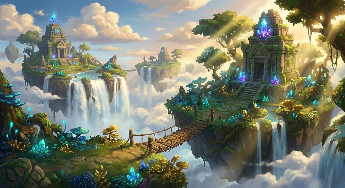 Fantasy landscape